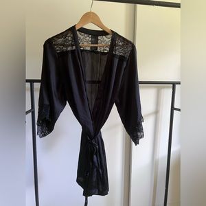 H&M black Robe